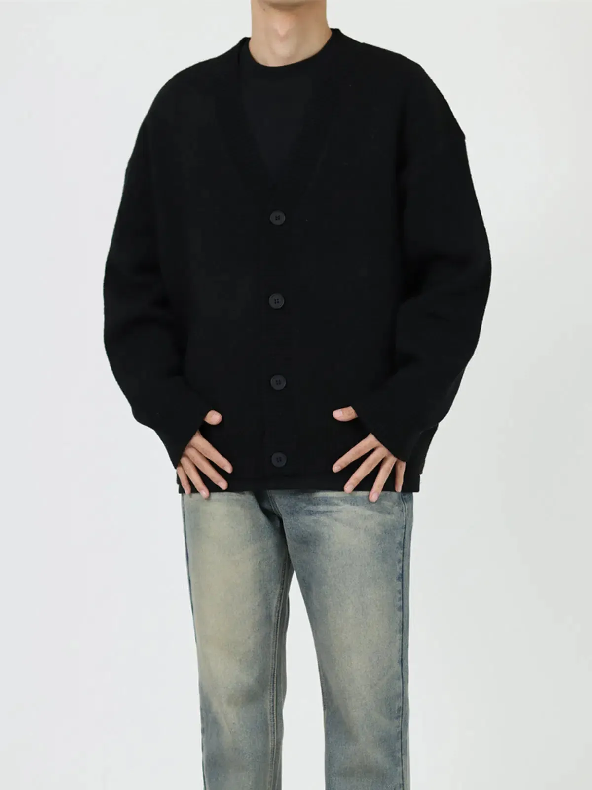 Maxct Wool Versatile Cardigan Sweater