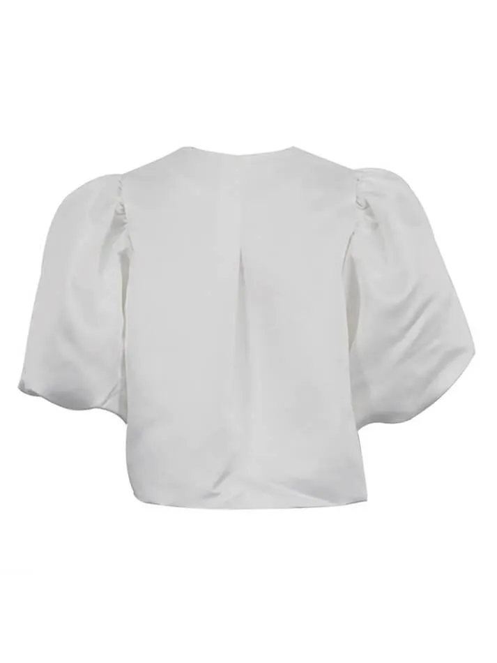 Maxct Oversized Puff Sleeve Blouse