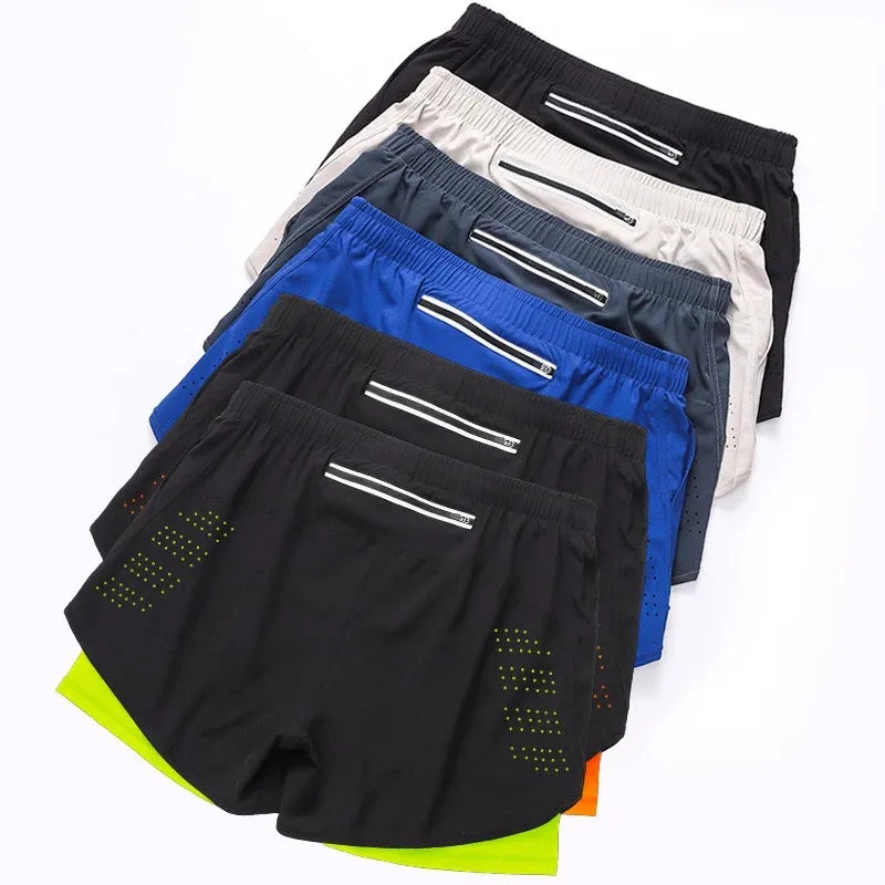 Quick Dry Double Layer Men's Shorts Maxct