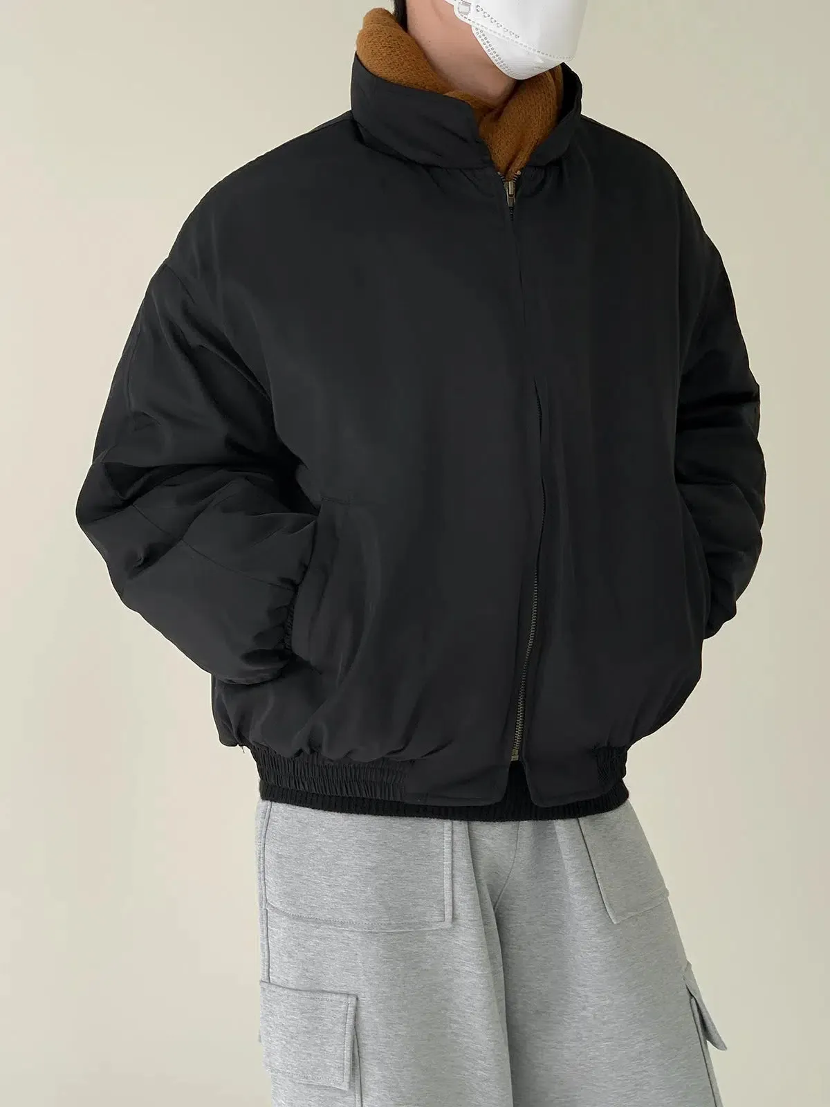 Maxct Soft Stand-collar Cotton Jacket