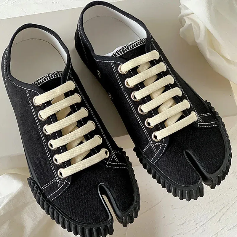 Unisex Canvas Ninja Tabi Sneakers Maxct
