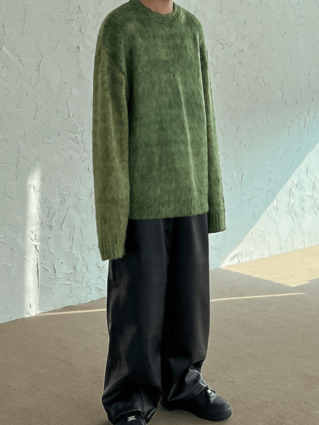 Maxct [Mrcyc] Mohair Loose Sweater Na566