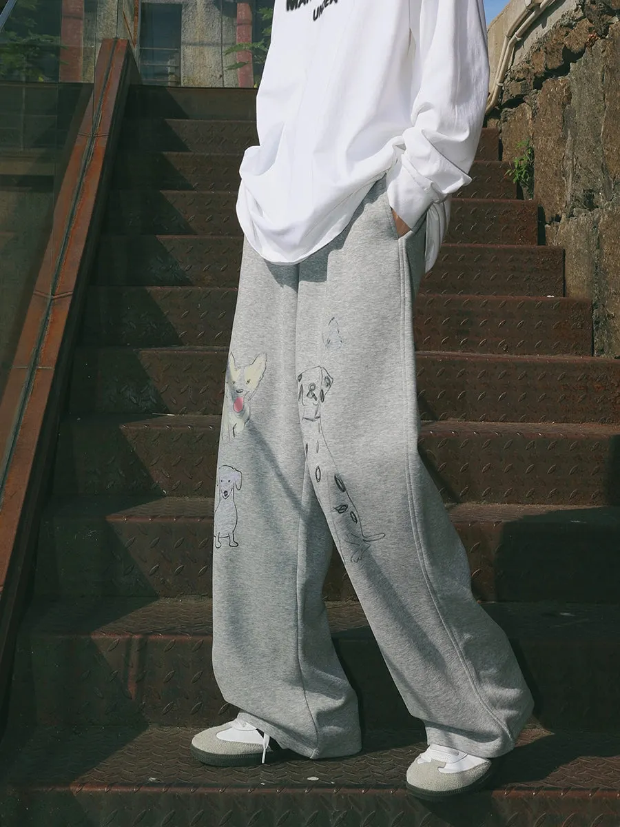 Manyston Dog Friends Pants Maxct
