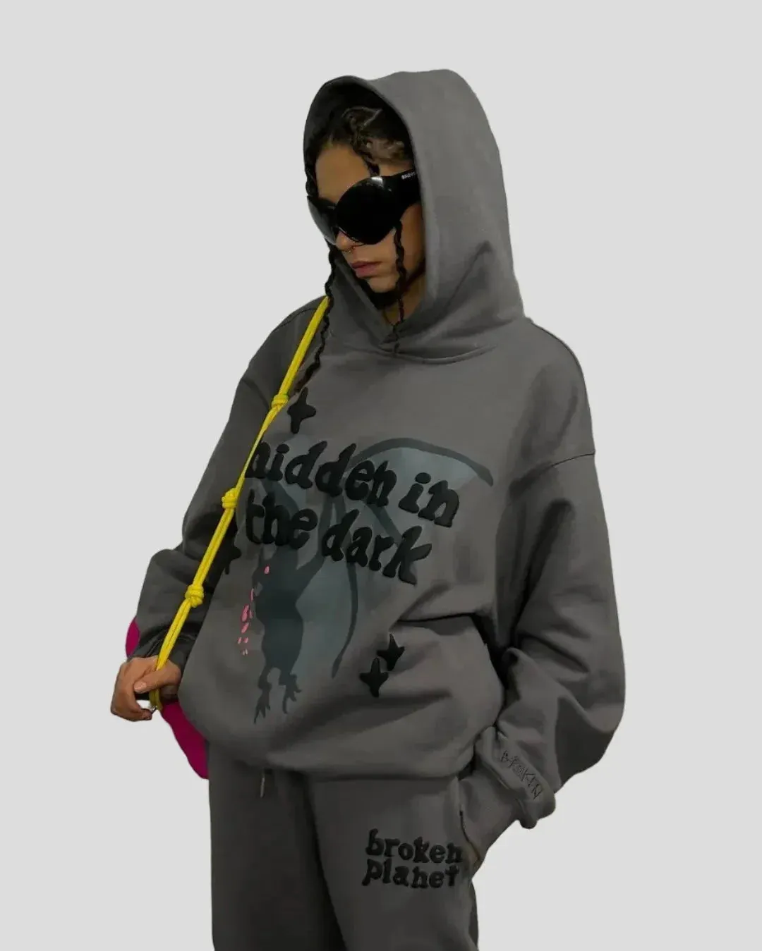 Urban Oversized Broken Planet Hoodie Maxct