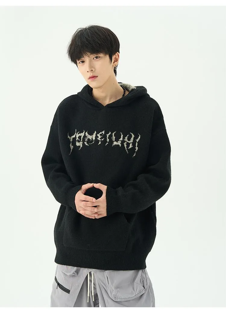 American Knitwear Hooded Sweater for Men - true deals club