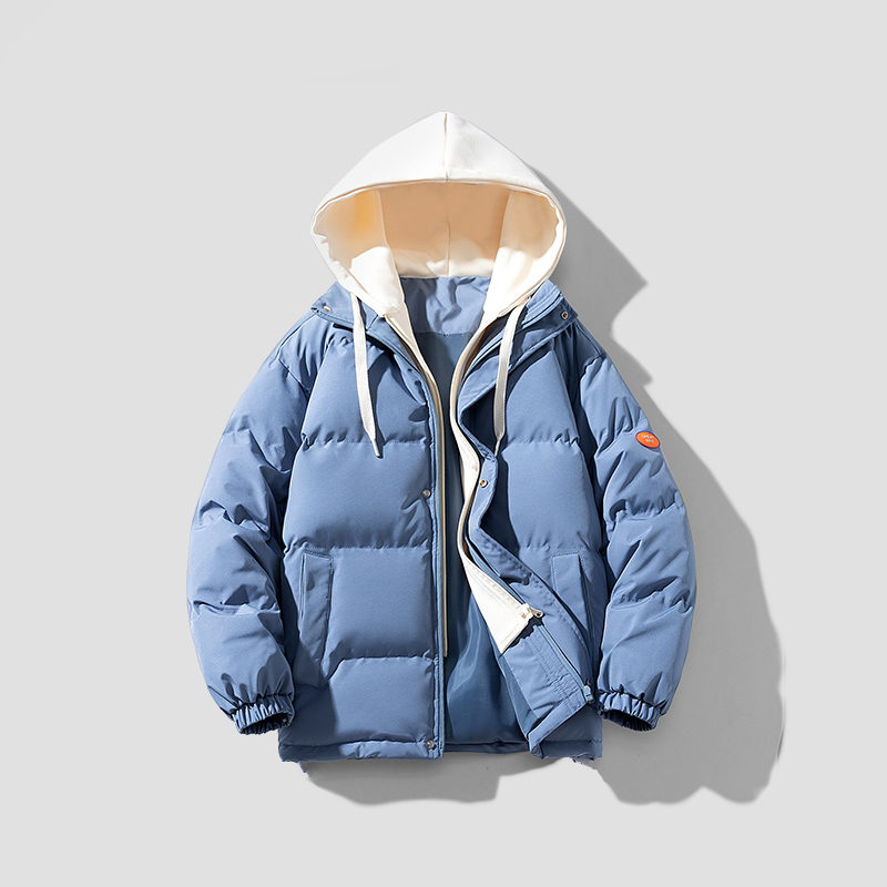 &Hoodie Lined Cotton Down Jacket