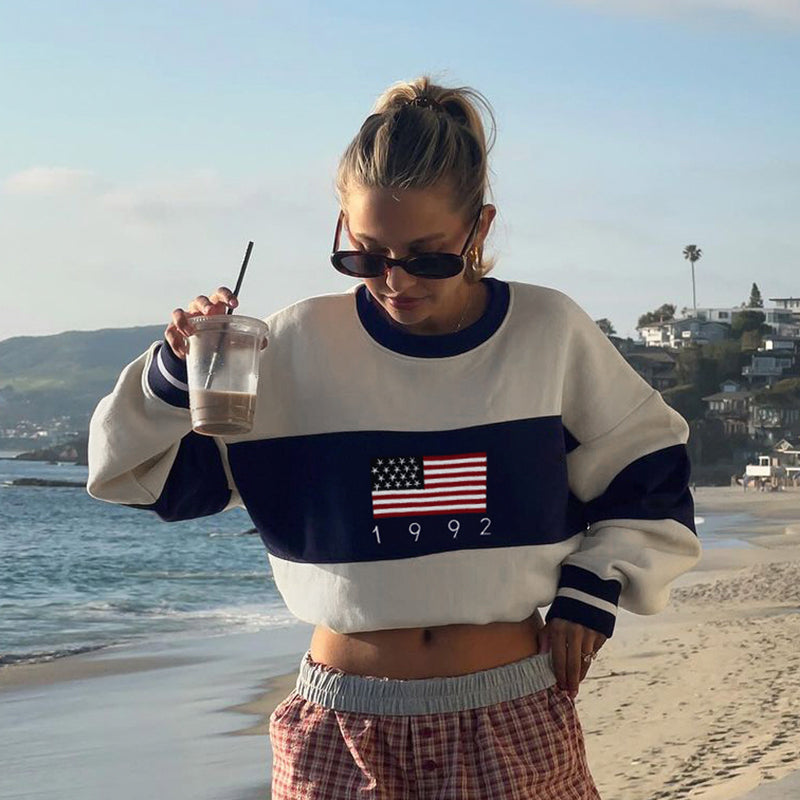 Maxct Nitya 1992 Flag Sweater
