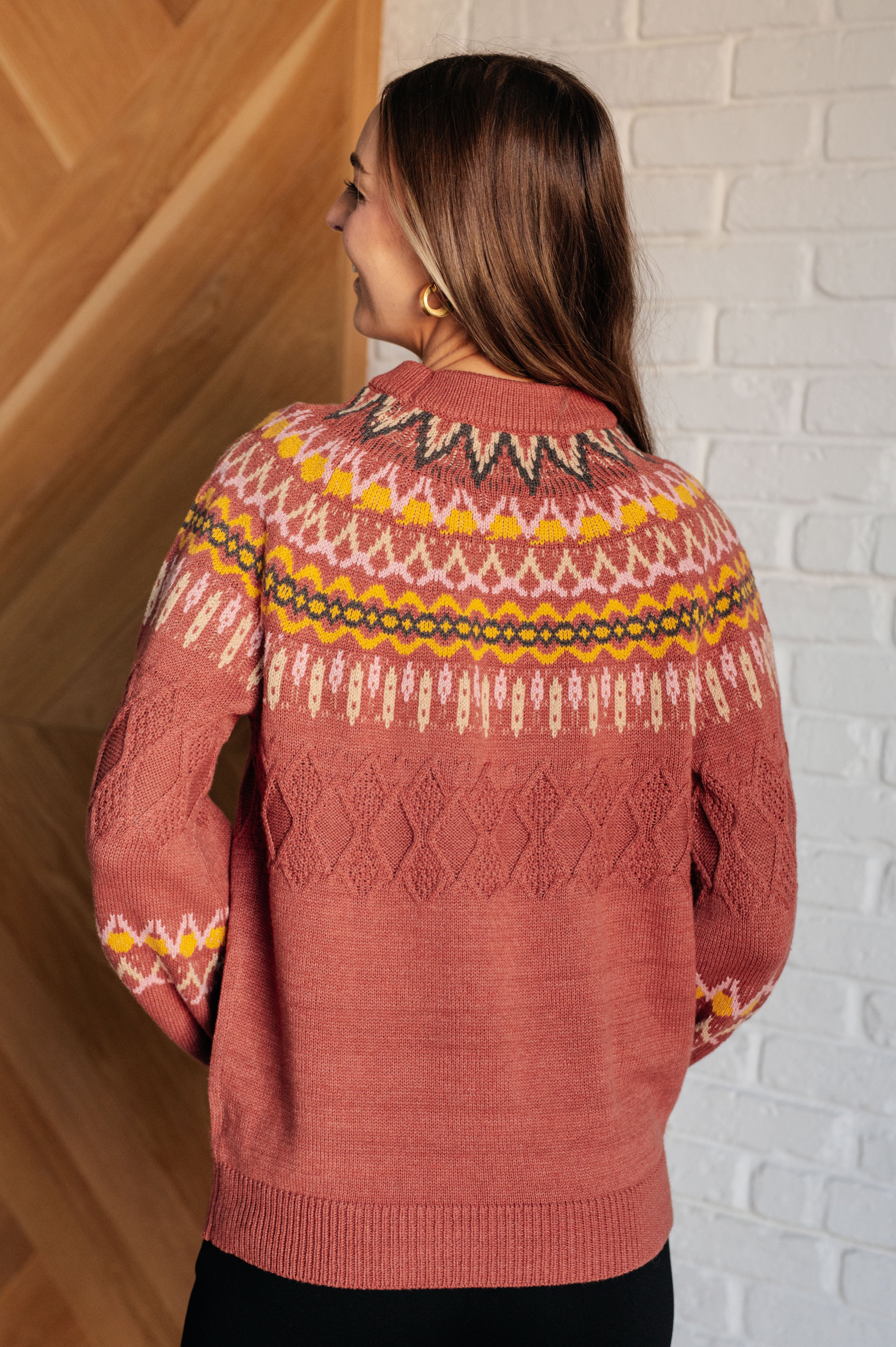 Maxct &Cozy Chalet Fair Isle Sweater