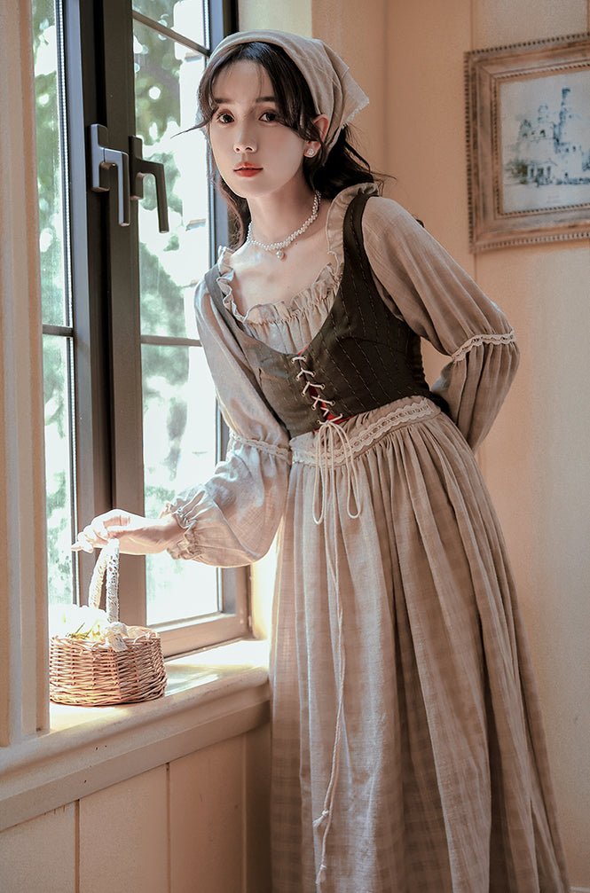 Country Corset Midi Dress Maxct