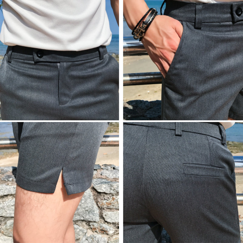 Maxct Side Slit Beach Suit Shorts
