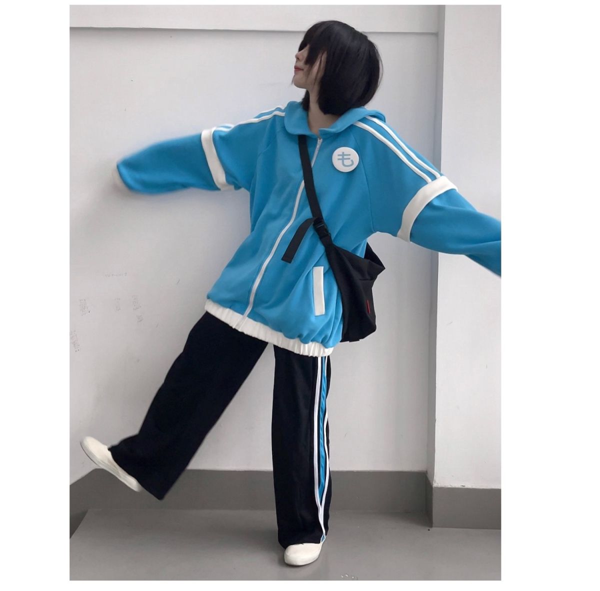 New Japanese Kawaii Jackets Y2K Women Cute Oversized Sweatshirt Preppy Outwear Harajuku Grunge Fairy Clothes Chaquetas Mujer