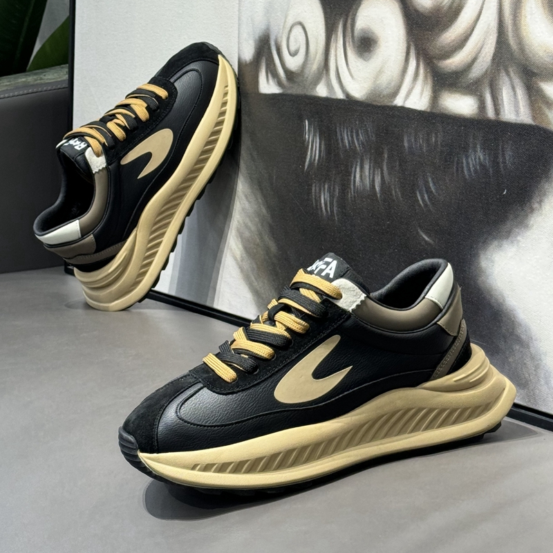 Slip on Sneakers Vulcanized Mix Color Shoes for Men