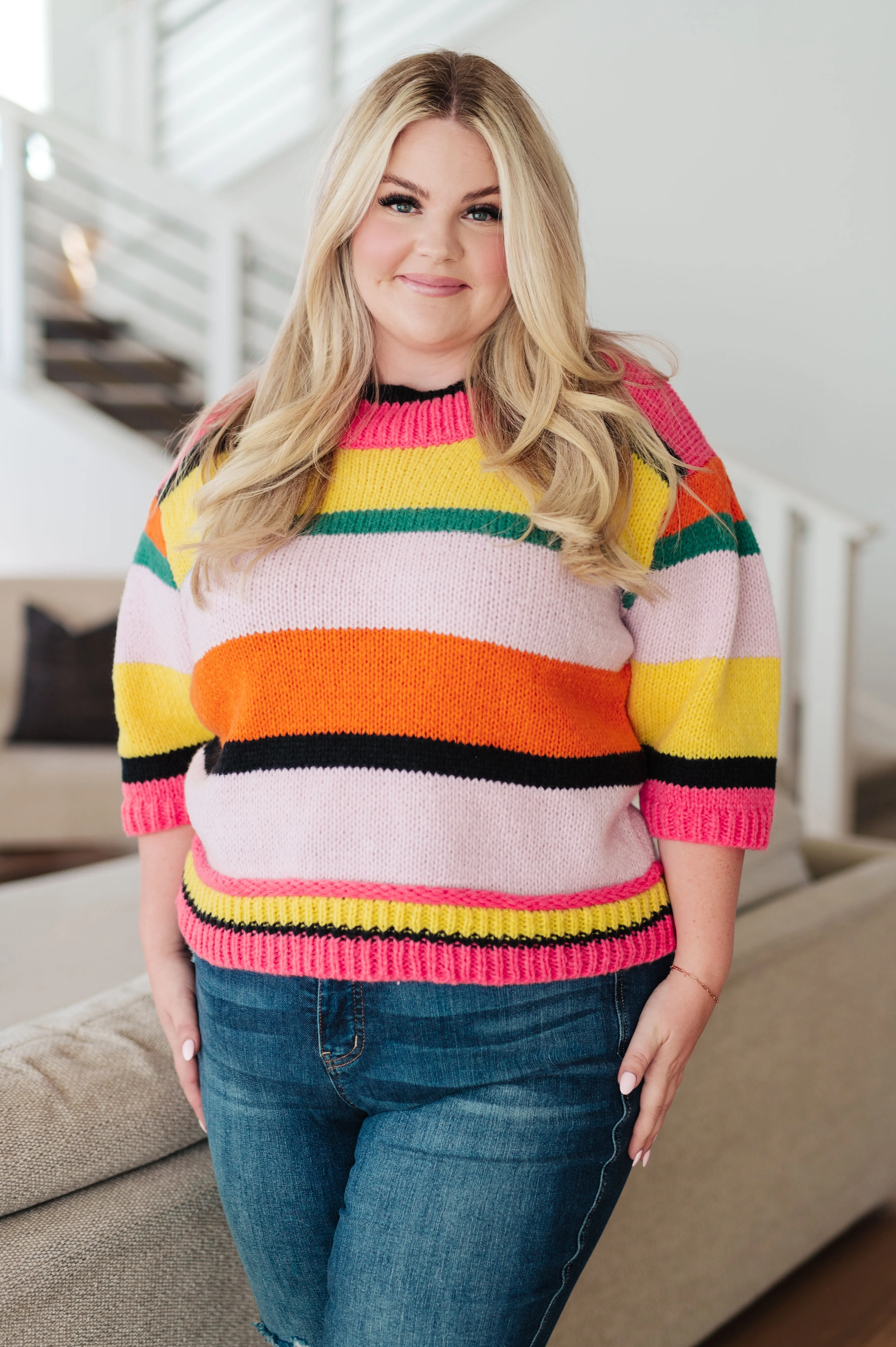 Maxct &Bright Side Striped Sweater