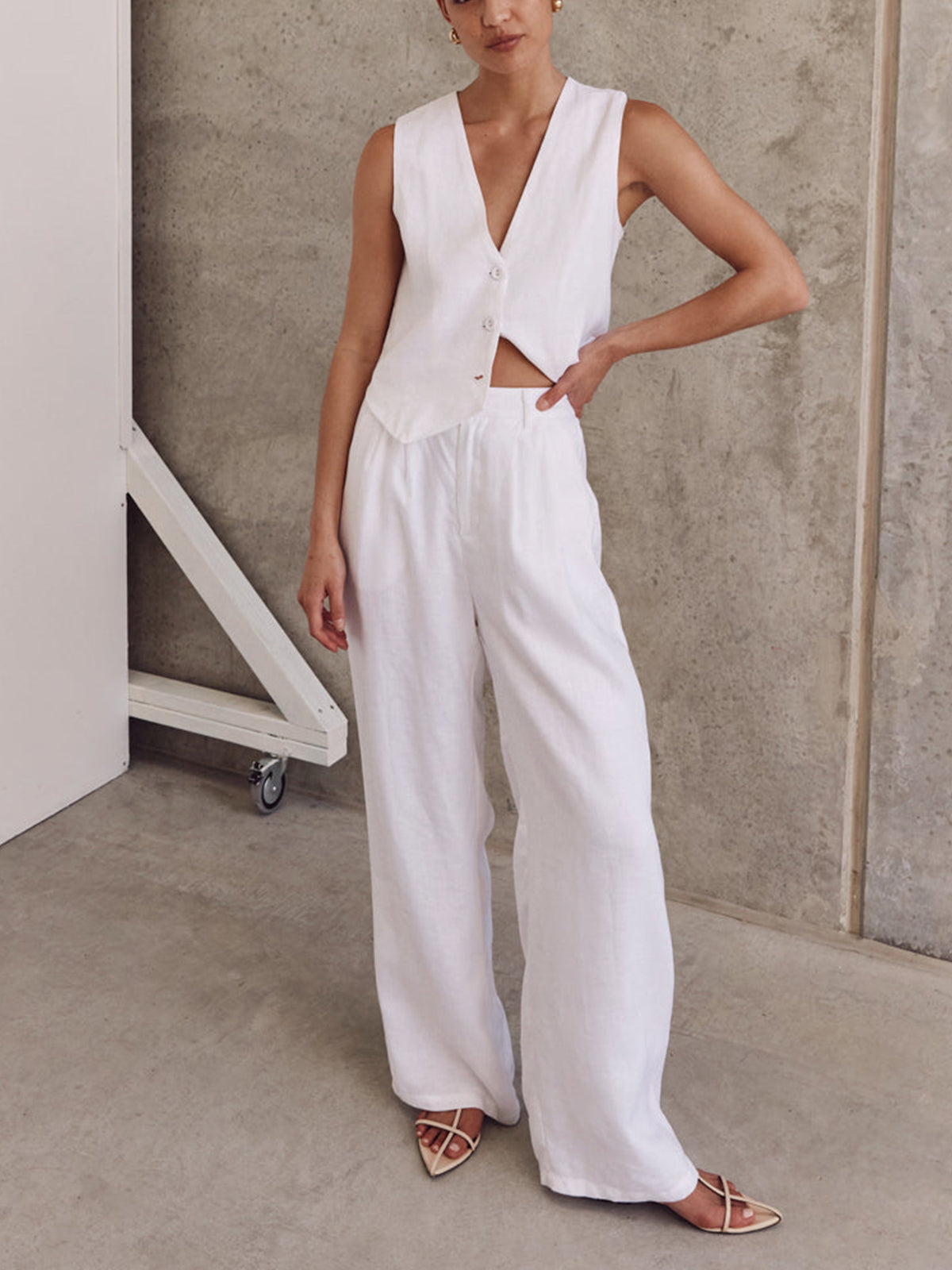 Maxct Cotton Casual Pants Set