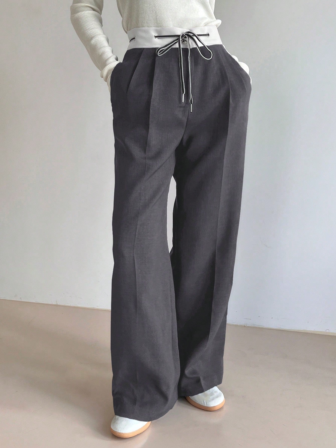 Maxct Women's Colorblock Belt For Casual And Daily Outfit Pairing With Dress Pants