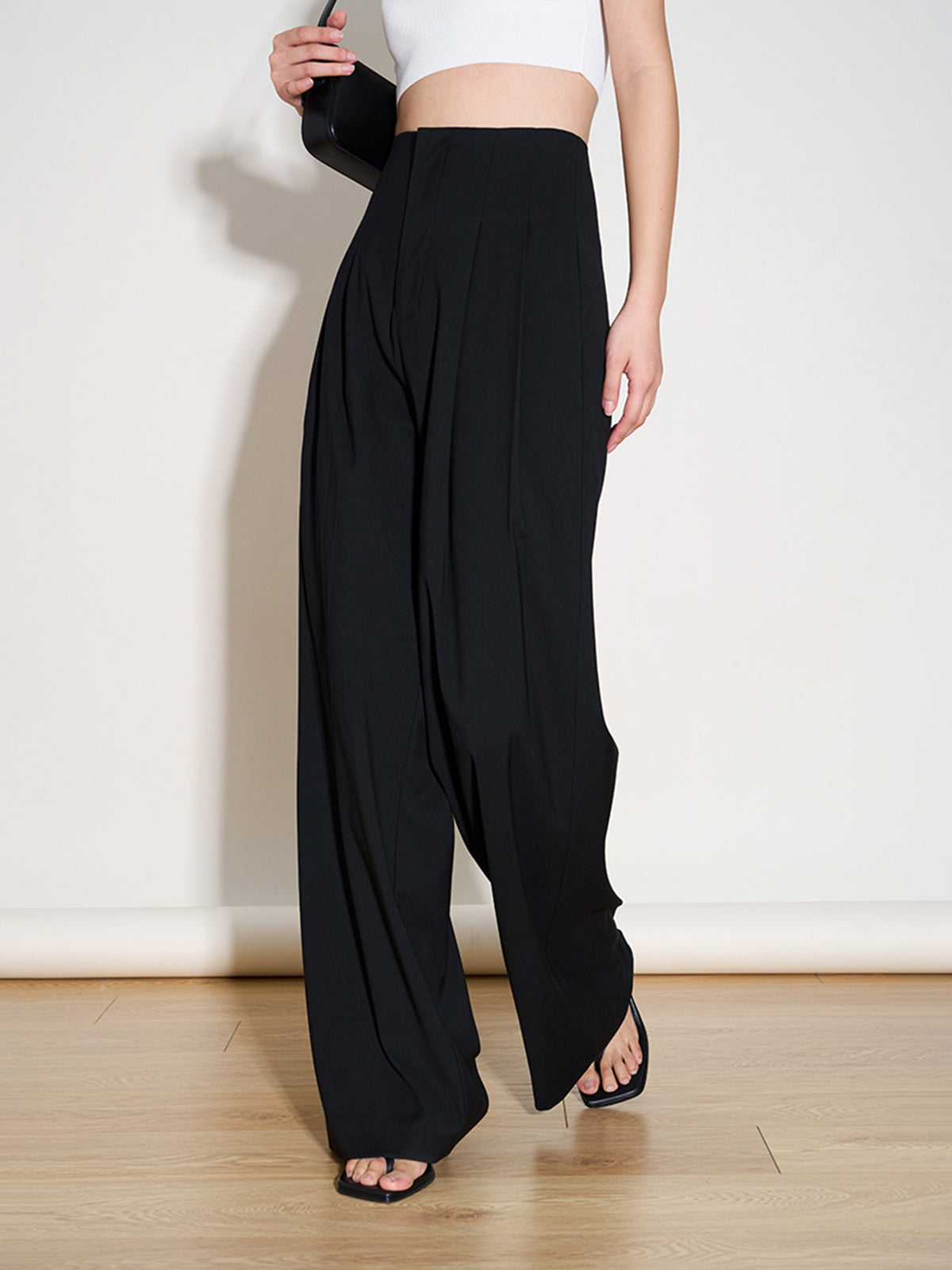Maxct Effortless Flowy Wide Leg Dress Pants