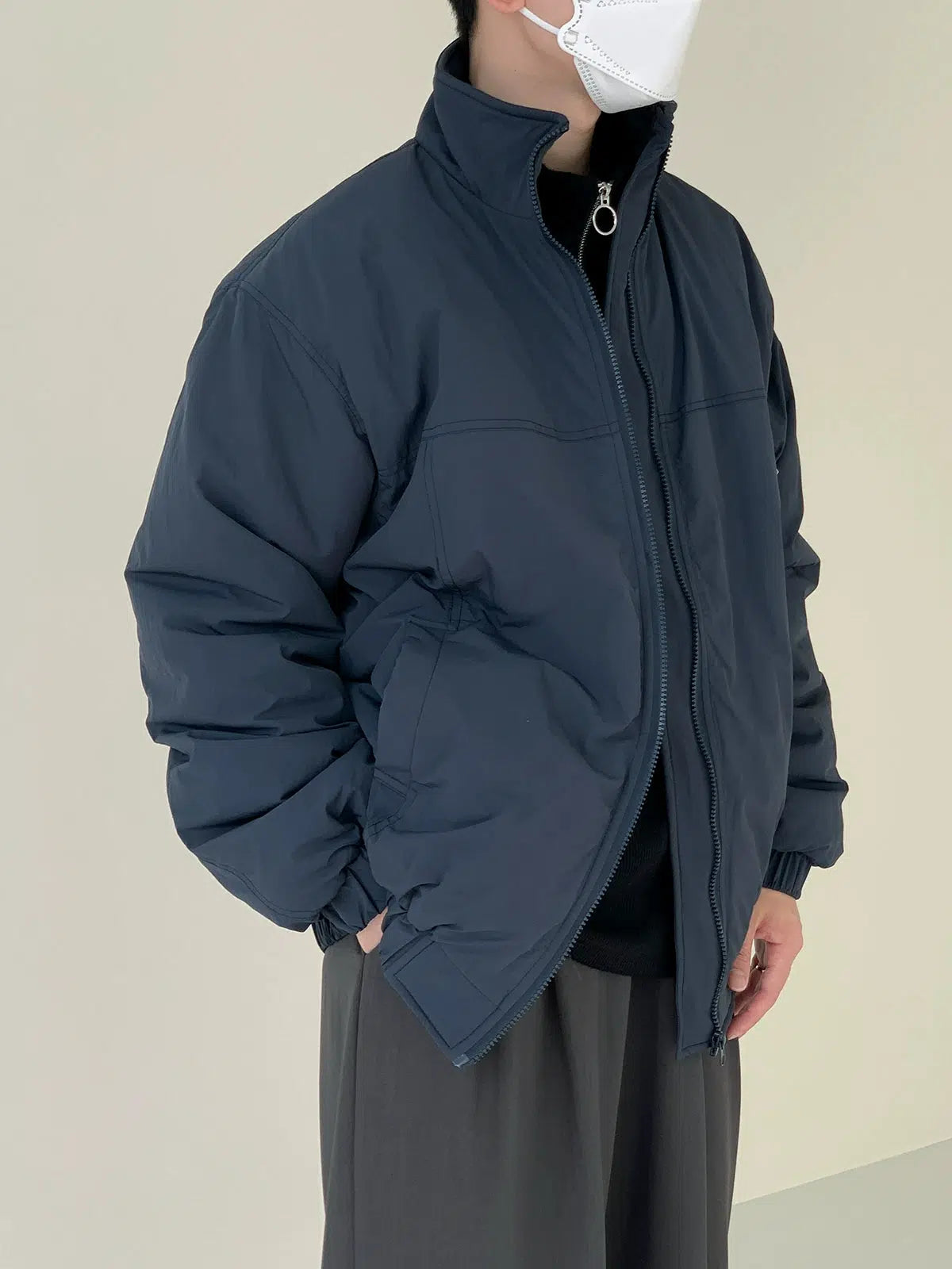 Maxct Stand Collar Nylon Jacket