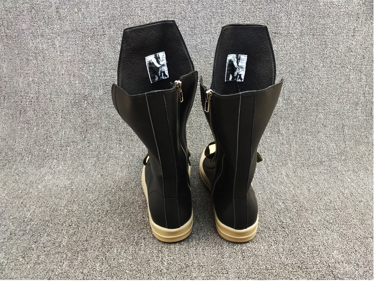 Fashion Men Women High-top Black Sneakers - true deals club