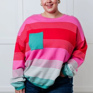 Maxct &Gradual Feelings Striped Sweater