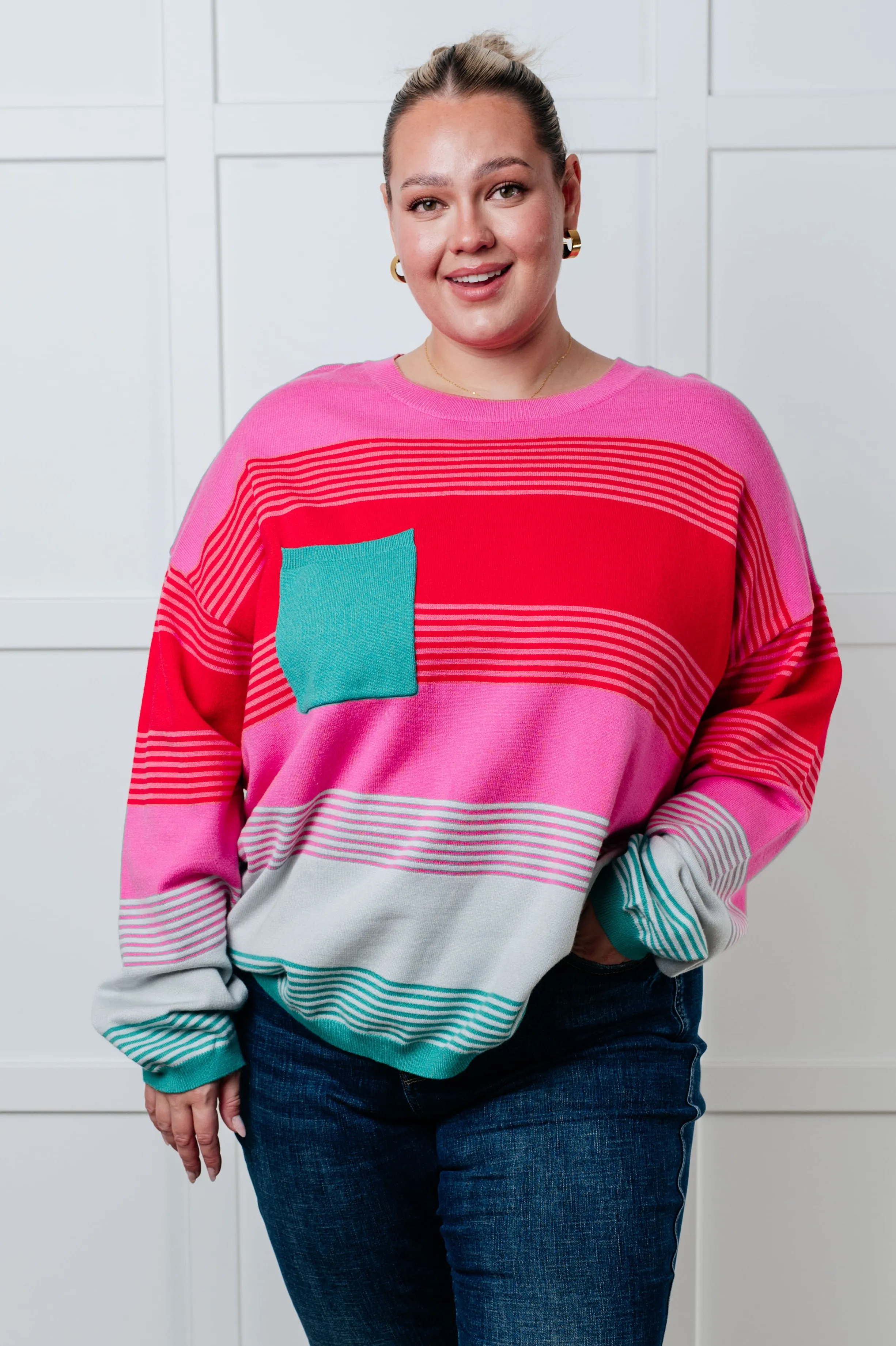 Maxct &Gradual Feelings Striped Sweater