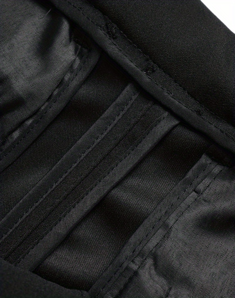 Classic Design Dress Pants, Men's Casual Solid Color Slightly Stretch Dress Pants For Spring Summer Business
