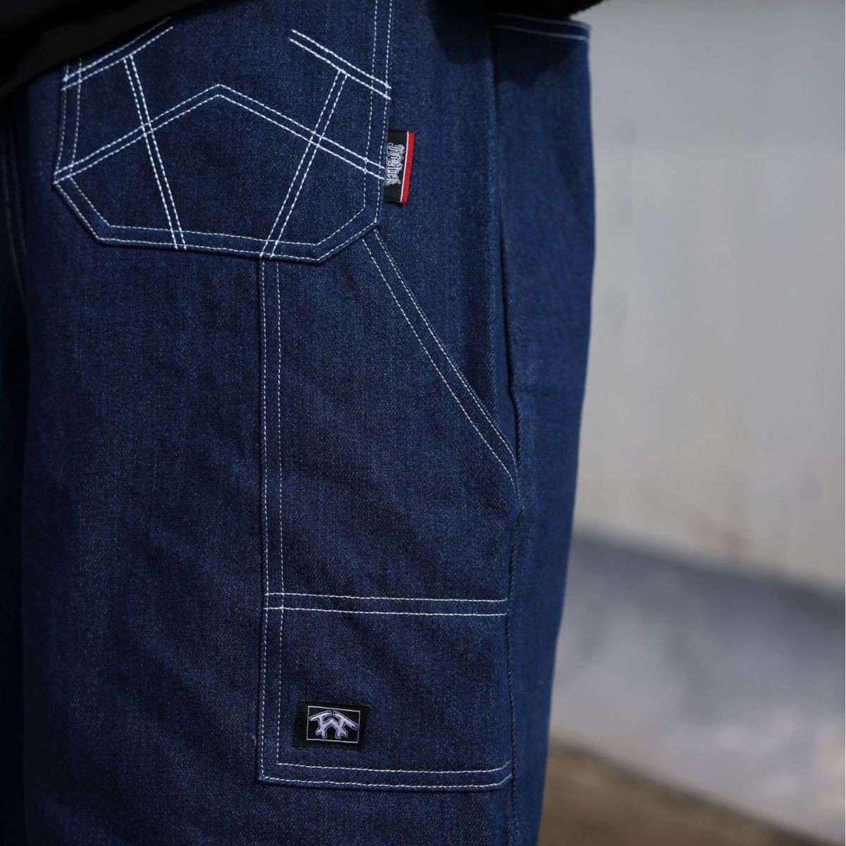 Oversized Jorts Summer Jeans Shorts Men's Wide Leg Baggy Y2K Denim Shorts