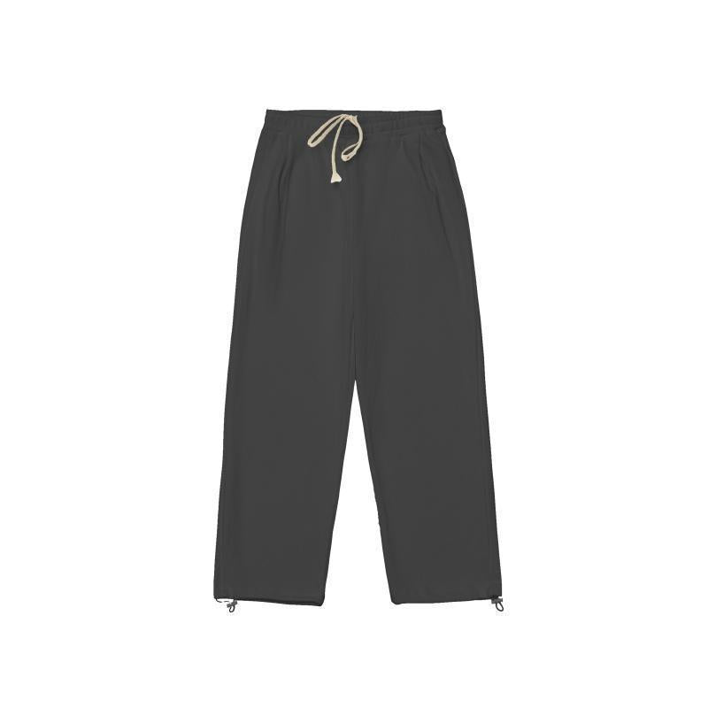 Maxct Simple Solid Color Baggy Sweatpants