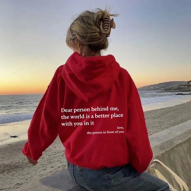 Positive Vibes Unisex Hoodie - World Edition Maxct