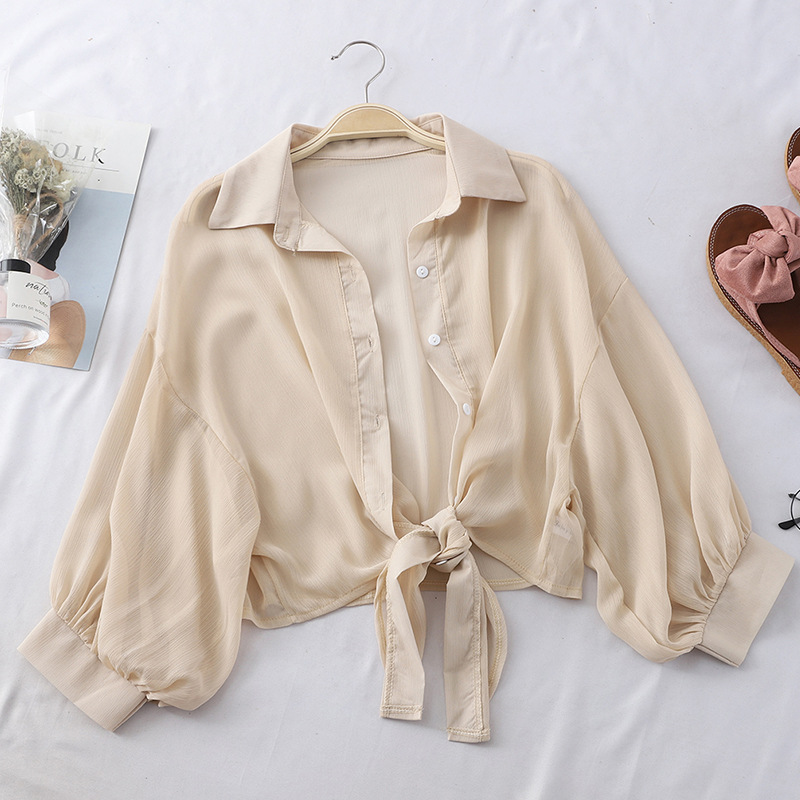 Summer sun protection cardigan