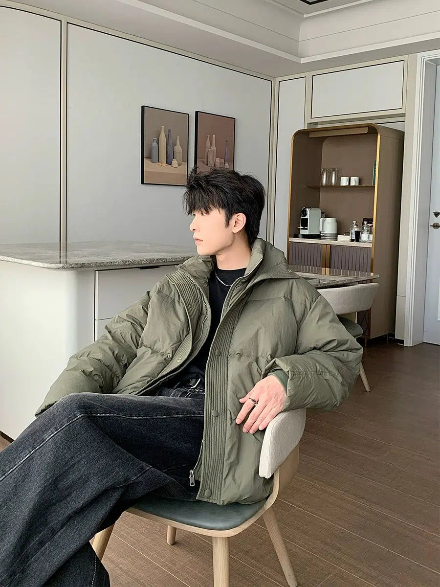 Maxct Stand-up Two-piece Zipper Jacket