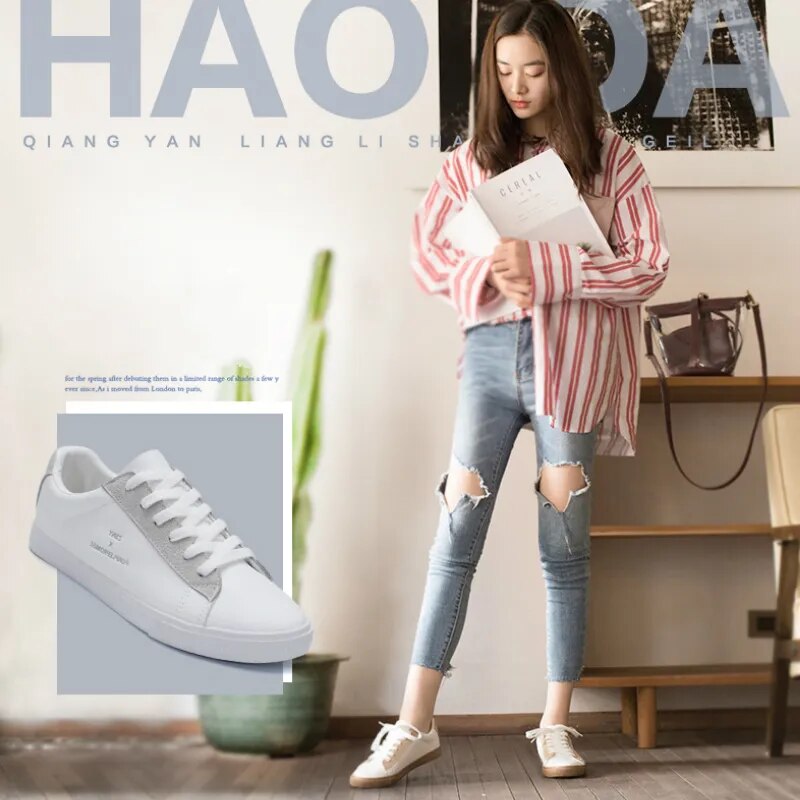 Flat Sneakers Soft Bottom for Women Maxct