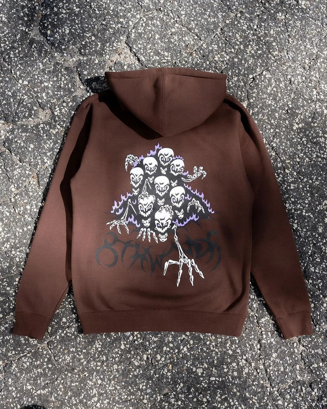 Maxct Y2K Women's Clothing kpop hi-pop Sweatshirt Black Red Pullover Long Sleeve Printed Gothic Street Wear Vintage Clothing Oversize