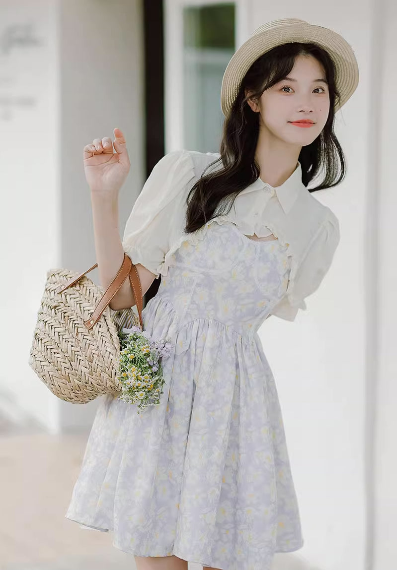 Two-Piece Daisy Cami Mini Dress Maxct