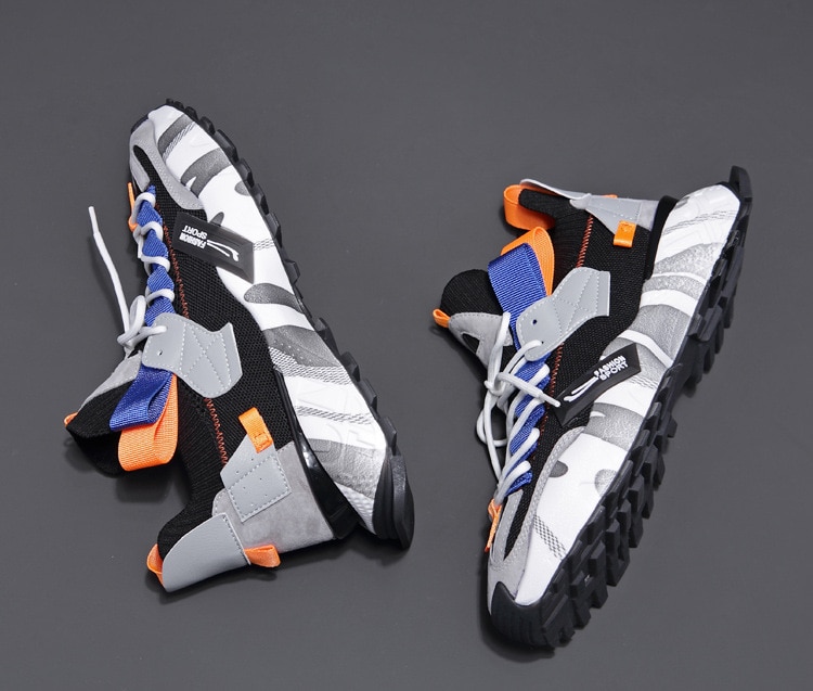 Breathable Lace-up Sneakers - true-deals-club