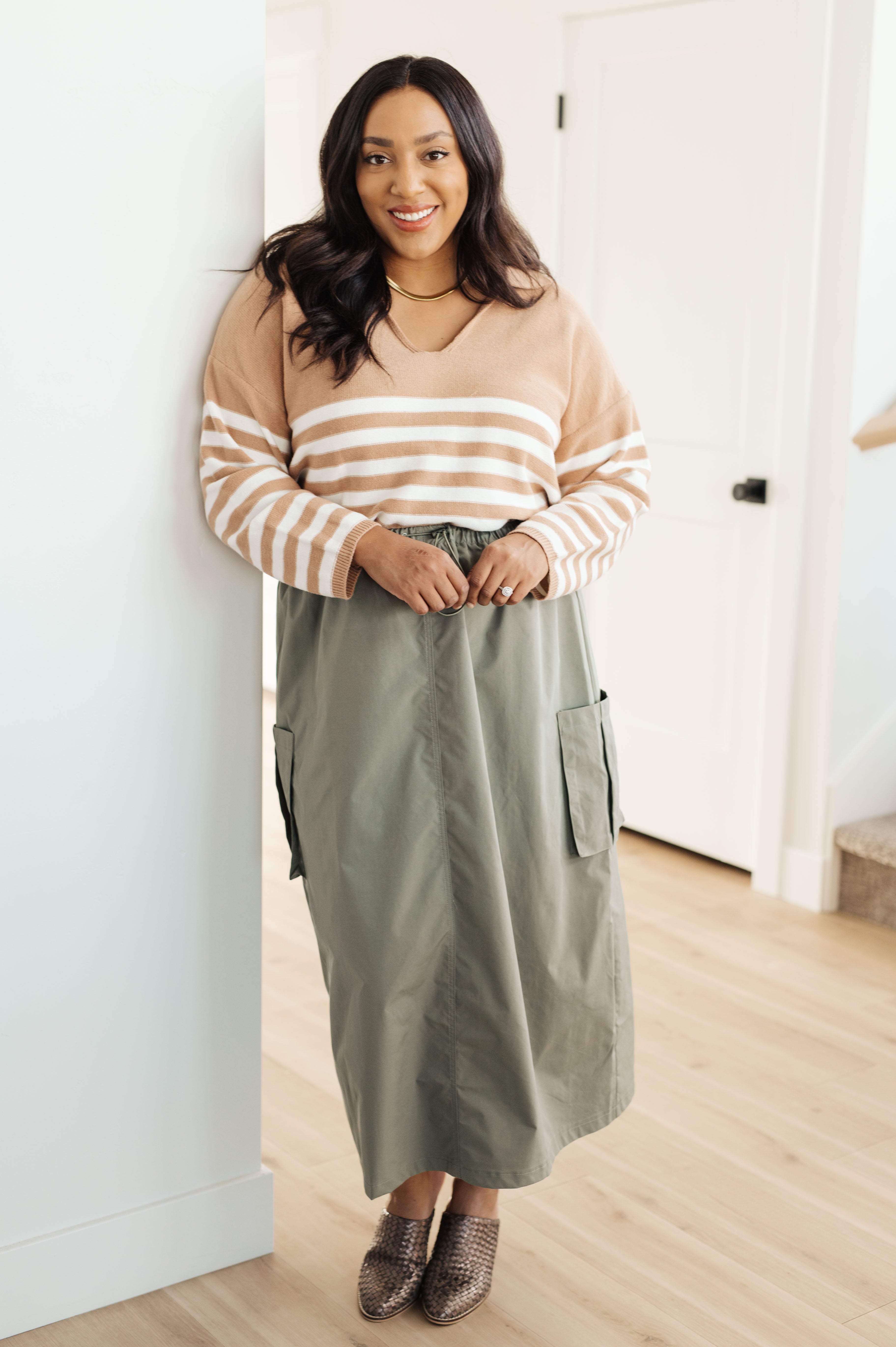 Maxct &Memorable Moment Striped Sweater