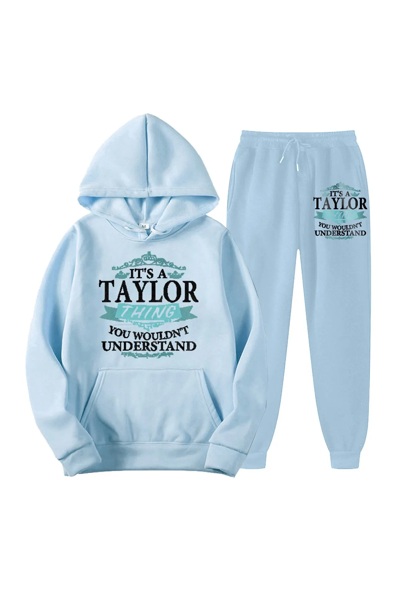 Maxct Taylor's Graphic Hoodie Long Pants Suits
