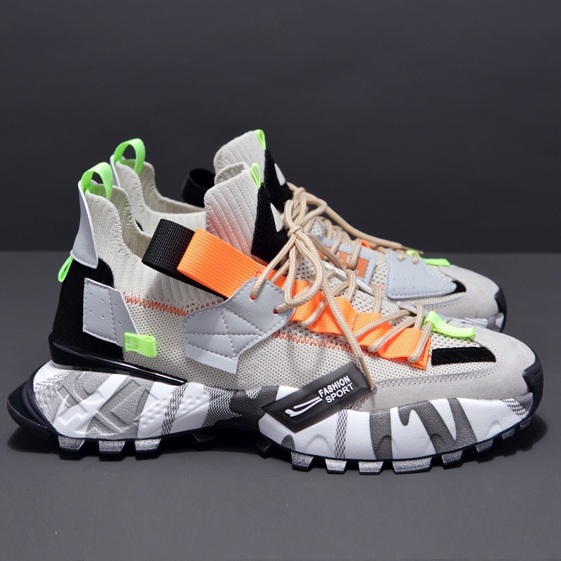 Breathable Lace-up Sneakers - true-deals-club