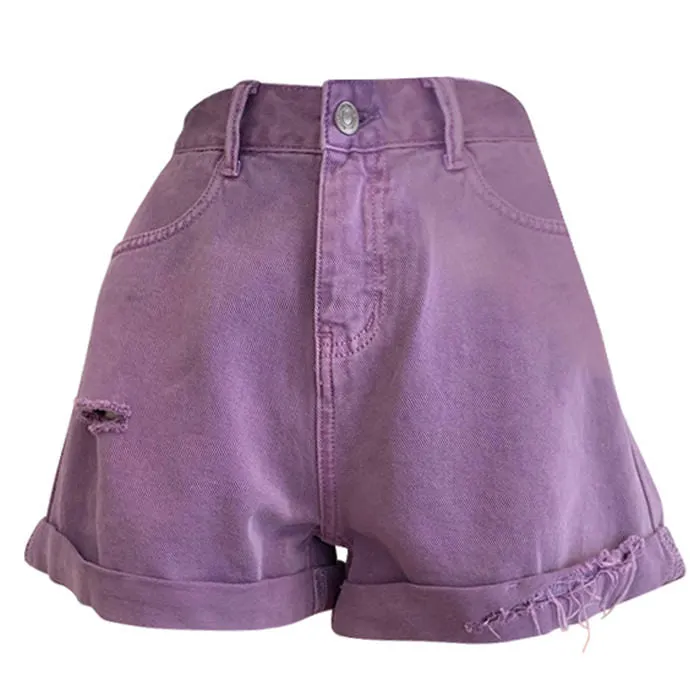 Candy Fairy Distressed Shorts Maxct