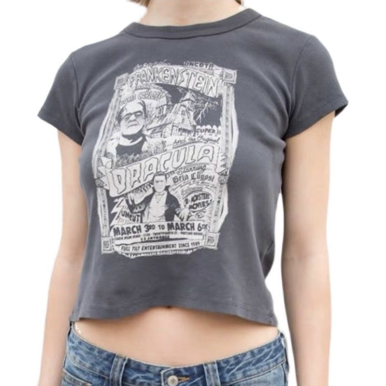 Maxct Frankenstein and Dracula T-shirt