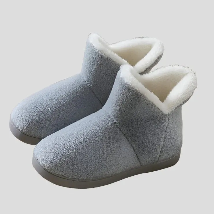 Winter Warm Slip Anti-slip Faux Fur Boots for Women Maxct