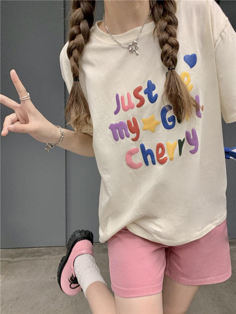Maxct &Just Be My Girl Cherry Tee