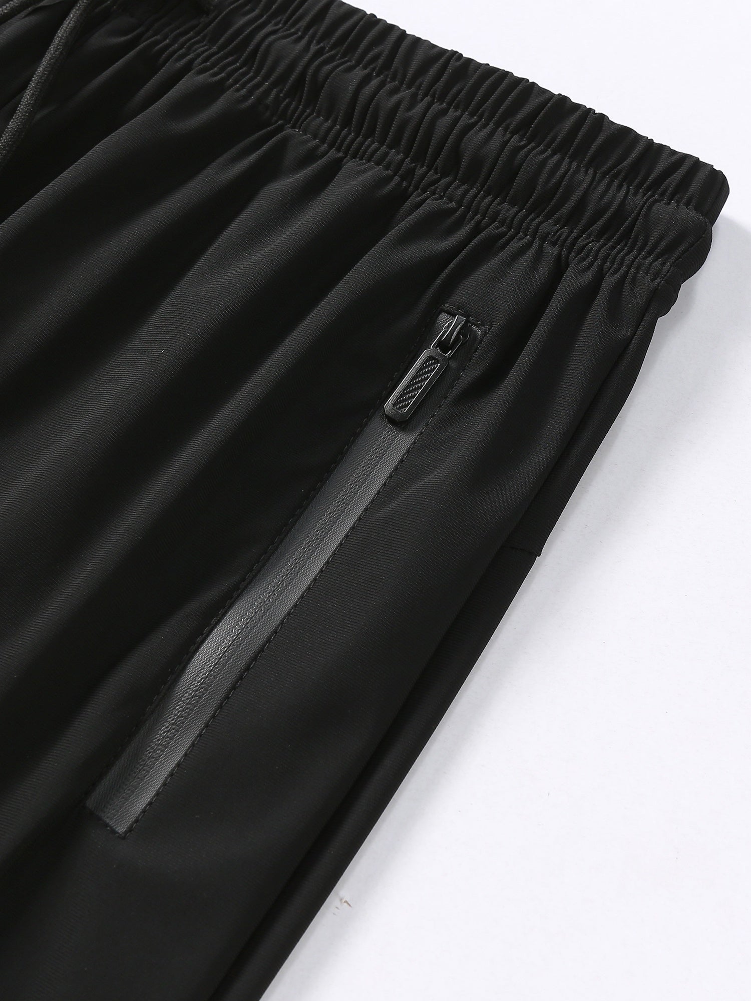 Maxct  Lightweight Breathable Comfy Joggers, Men's Casual High Stretch Waist Drawstring Sports Pants Sweatpants