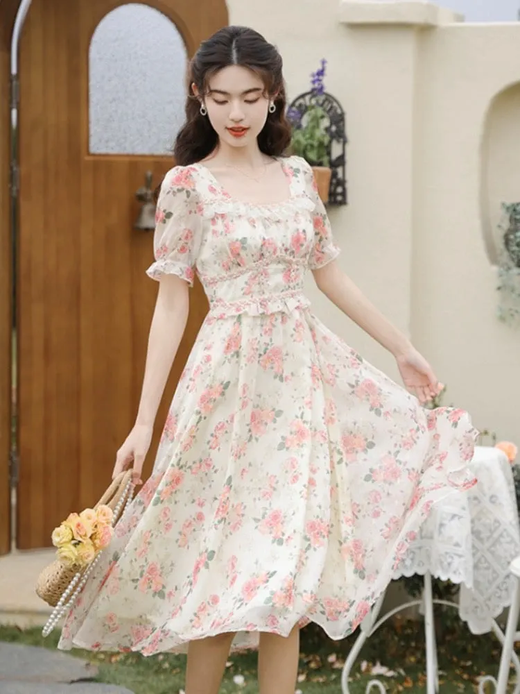 Peony Blush Midi Dress Maxct