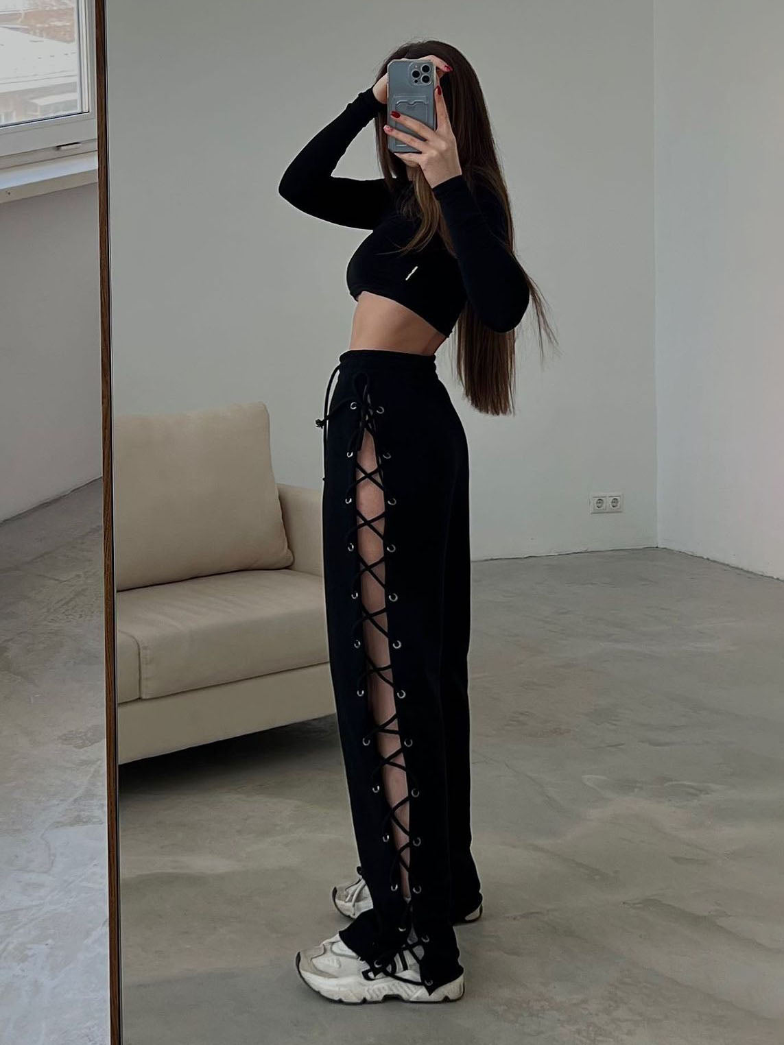 Maxct Nadira Cut Out Pants