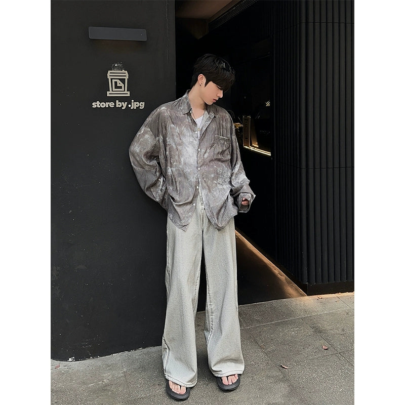 JM Bleached Loose Shirt Maxct