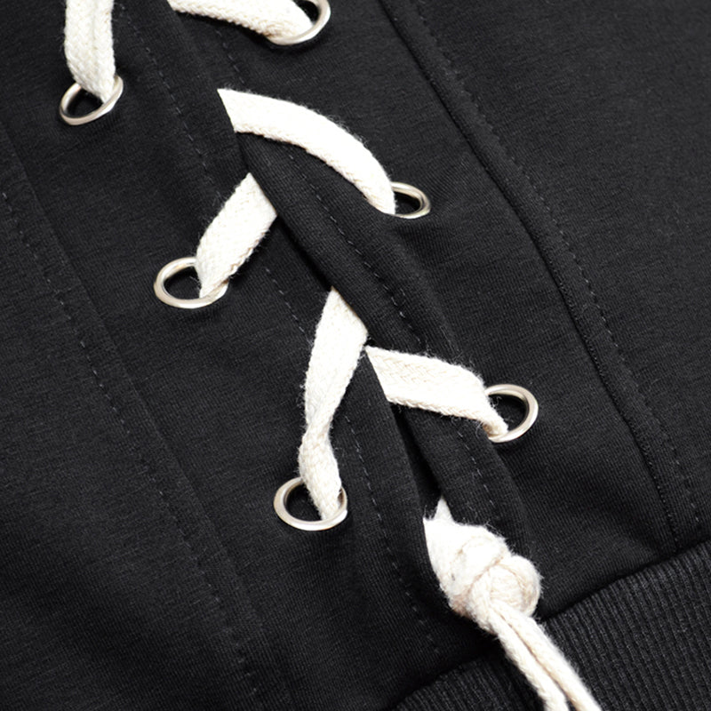 Maxct Slim Fit Sleeveless Hooded T-Shirt And Shorts