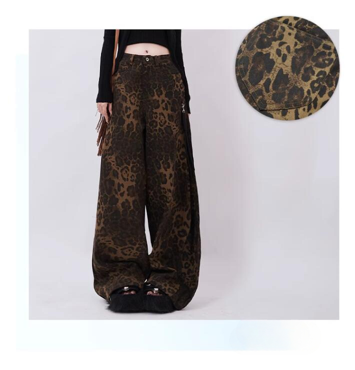 wide leg denim pants - true-deals-club