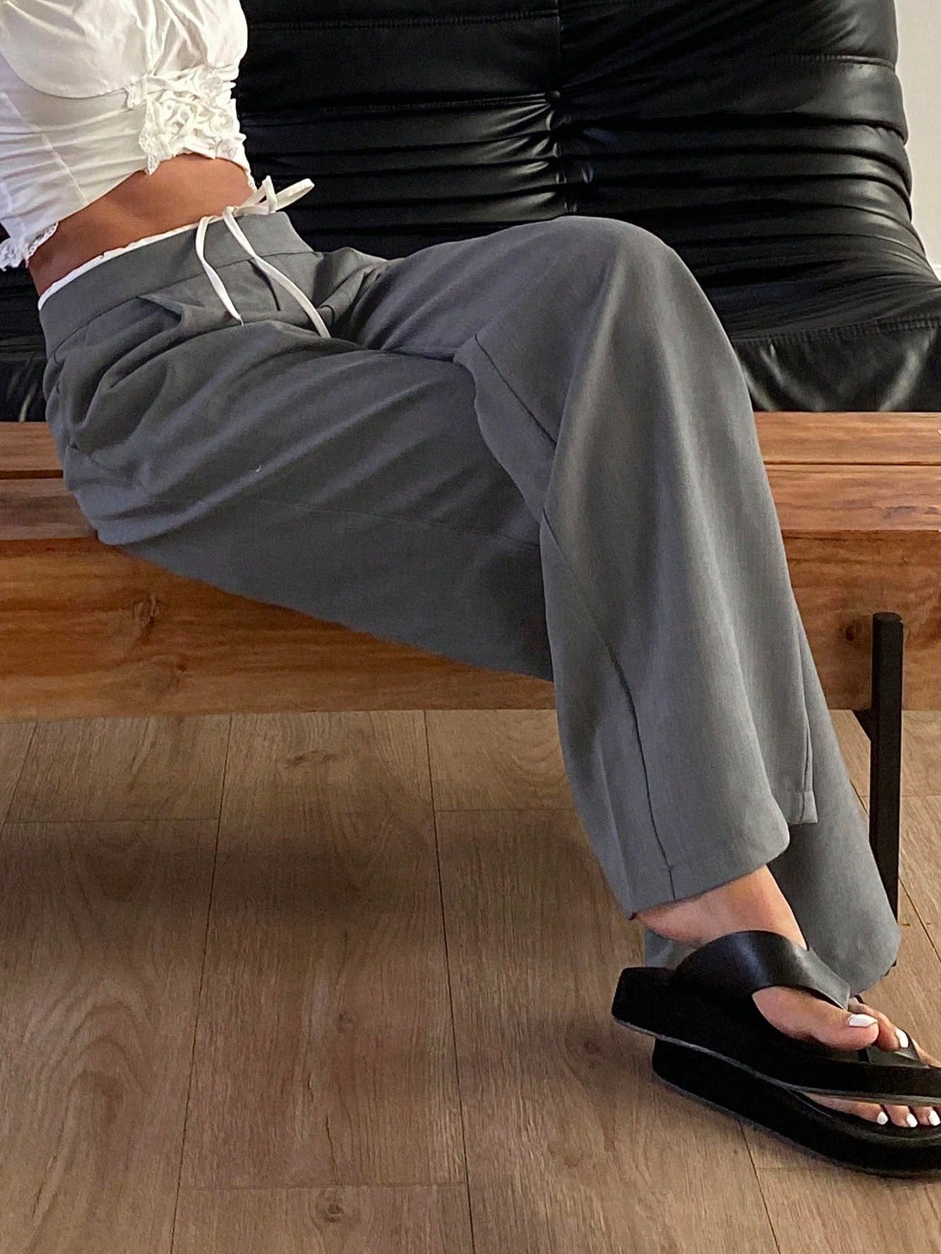 Maxct Loose Casual Women Suit Pants, Summer Daily Commute
