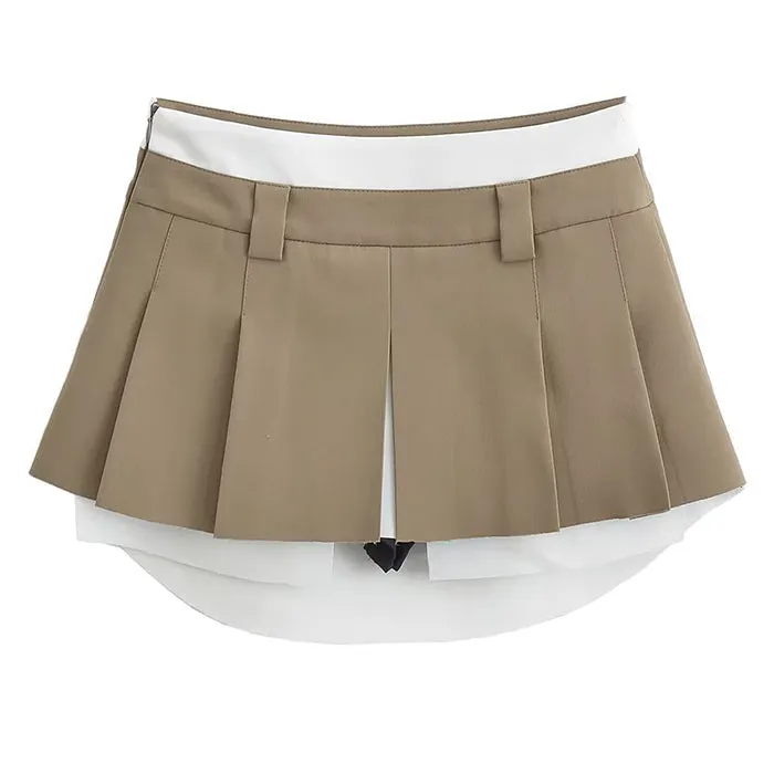Influencer Mini Pleated Skirt Maxct