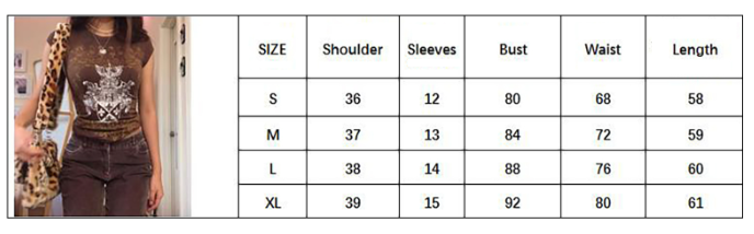 Y2K Aesthetic Grunge Mall Goth Crop Top Vintage Striped Rose Graphic Print T-shirt E-girl Harajuku Gothic Short Sleeve Slim Tees